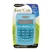 Datexx Eco-Calc Earth Friendly 8-Digit Calculator