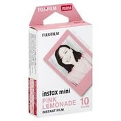 Fujifilm Instant Film, Pink Lemonade, Instax Mini