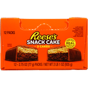 Reese's Snack Cake, 2 Cakes, 12 Packs