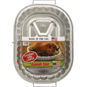 Handi-Foil Pan, King Roaster, with Handles, Oval