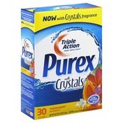 Purex Detergent, with Crystals Fragrance, HE, Triple Action, Tropical Splash