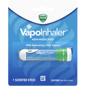 Vicks Vapoinhaler, Portable Nasal Inhaler, Non-Medicated, Soothing Vapors To