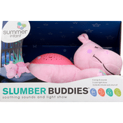 Summer Infant Slumber Buddies, Pink Hippo
