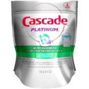 Cascade Platinum ActionPacs Dishwasher Detergent, Fresh Scent Cascade Platinum ActionPacs Dishwasher Detergent, Fresh Scent