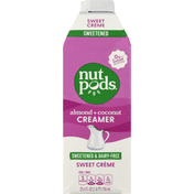 Nut Pods Creamer, Almond + Coconut, Sweet Creme
