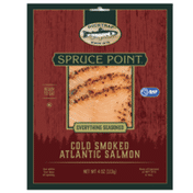 Ducktrap River of Maine Spruce Point Cold Smoked Atlantic Salmon - Everything Seasoned