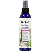Dr. Teal's Foot Spray, Tea Tree & Peppermint, Deodorize + Revitalizing