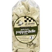 Al Dente Pappardelle Noodles, Garlic Herb