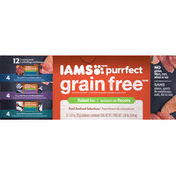 IAMS Cat Food, Premium, Flaked Fish, Variety Pack