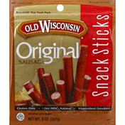 Old Wisconsin Snack Sticks, Original Sausage