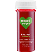 So Good So You Probiotic Juice Shot, Passionfruit, Energy