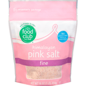 Food Club Pink Salt, Himalayan, Fine
