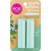 eos Lip Balm, Organic, Sweet Mint