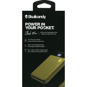 Skullcandy Battery Pack, Portable, 5,000 mAh, Stash Mini