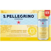 S.Pellegrino Lemon & Lemon Zest Flavored Mineral Water