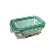 OXO 4 Ounce Rectangle Good Grips Leakproof Glass Food Storage Container