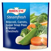 Birds Eye Broccoli, Carrots, Sugar Snap Peas & Water Chestnuts