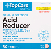 TopCare Acid Reducer, Original Strength, 10 mg, Tablets
