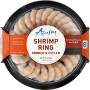 Aqua Star Shrimp Ring, Cooked & Peeled