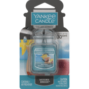 Yankee Candle Air Freshener, Bahama Breeze, Car Jar Ultimate, Blister Pack