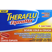 Theraflu Severe Cold & Cough, Daytime, Coated Caplets