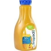 Tropicana Trop50 Juice Beverage Orange Peach  Fl  Bottle
