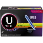 U by Kotex Click Compact Tampons, Multipack