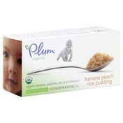 Plum Organics Baby Food, Banana Peach Rice Pudding