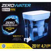 ZeroWater Water Filter, Zero Dissolved Solids, 5 Stage