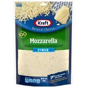 Kraft Mozzarella Shredded Cheese with 2% Milk