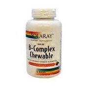 Solaray B-complex Chewable Dietary Supplement, Orange
