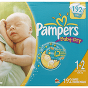 Pampers Diapers, Size 1 - 2 (15 lb), Sesame Street
