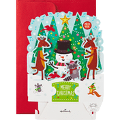 Hallmark Pop Up Christmas Card with Lights and Music - Plays "Rockin' Around the Christmas Tree"