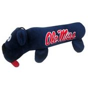Pets First Ole Miss Rebel Tube Dog Toy