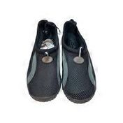 Ecsa Men's Grey Black Mesh Rubber Sole Adjustable Water Shoes