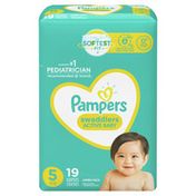Pampers Swaddlers Active Baby Diapers Size 5