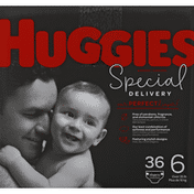Huggies Hypoallergenic Diapers, Size 6