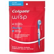 Colgate Wisp MaxFresh Mini Travel Toothbrushes Pack, Peppermint