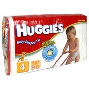 Huggies Diapers, Size 4 (22-37 lb), Disney, Super Mega