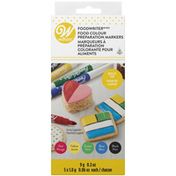 Wilton FoodWriter Bold-Tip Edible Food Markers, 5-Colour Set