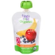 Tippy Toes Apple Banana Blueberry Organic Baby Food