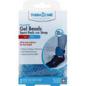 Thera Care Sport Pack, with Strap, Gel Beads, Reusable