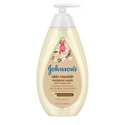 Johnson's Baby Skin Nourishing Moisture Baby Wash, Vanilla And Oat Scents