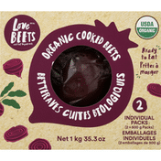 Love Beets Cooked Beets, Organic, 2 Packs
