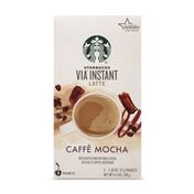Starbucks Caffè Mocha Latte Lattes Instant