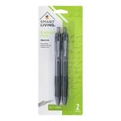 Smart Living Ballpoint Pens Black Ink - 2 PK