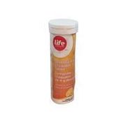 Life Brand 4G Orange Flavor Glucose Chewable Tablets