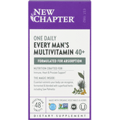 New Chapter Multivitamin, 40+, Vegetarian Tablets