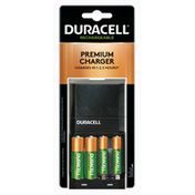 Duracell Ion Speed 4000 Value Battery Charger, Includes 2 AA and 2 AAA NiMH Batteries