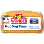 Wonder Bread Classic Hot Dog Buns